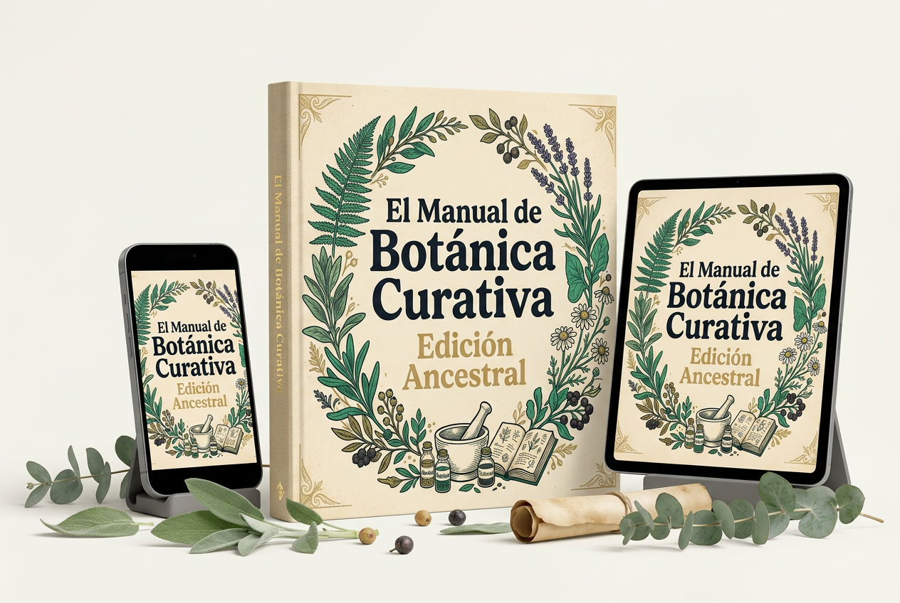 Manual de Botánica Curativa — libro, móvil y tablet